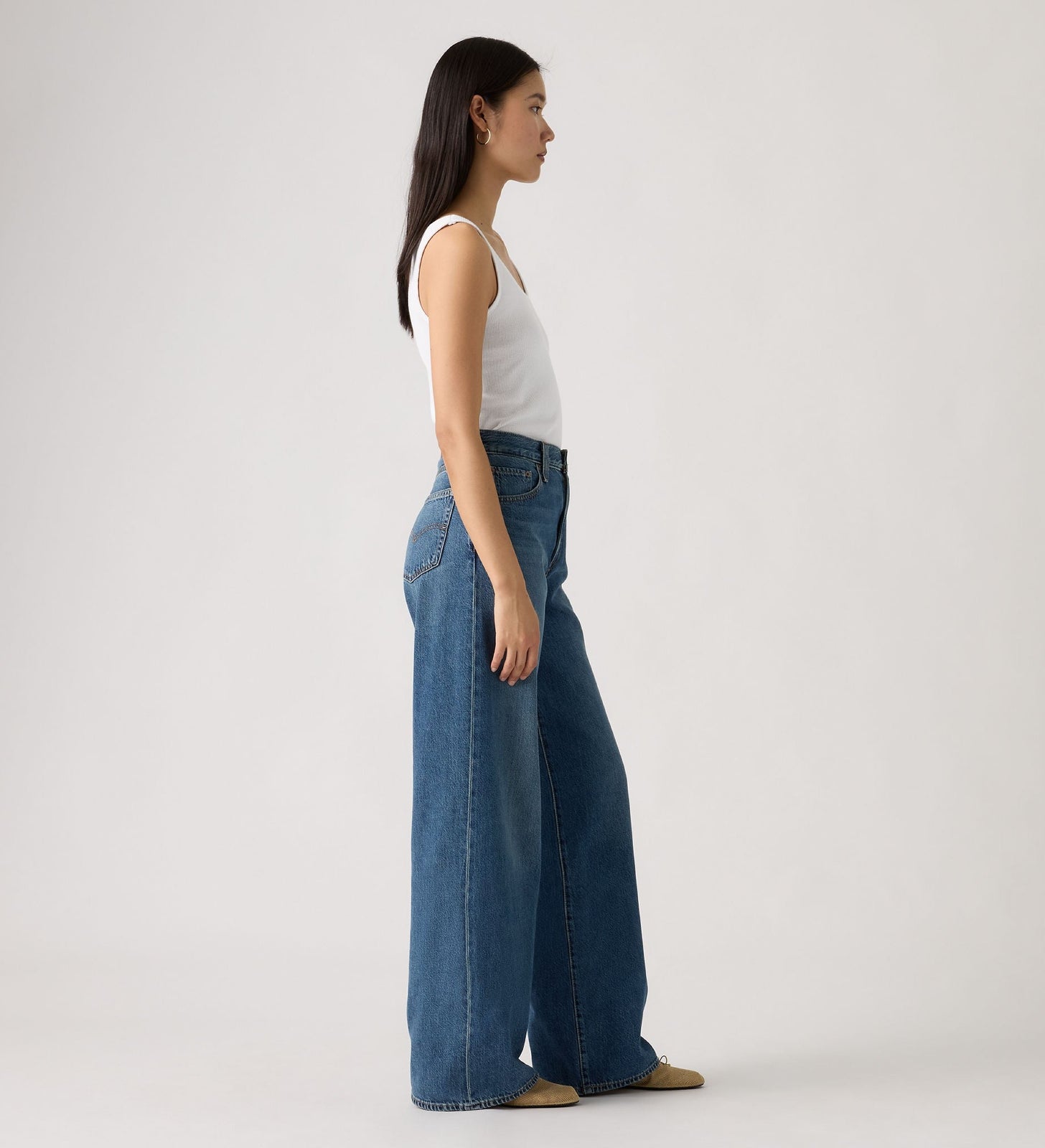 Main 3 - Levi's® Women's Cinch Wide-Leg Jeans - 0073B0001