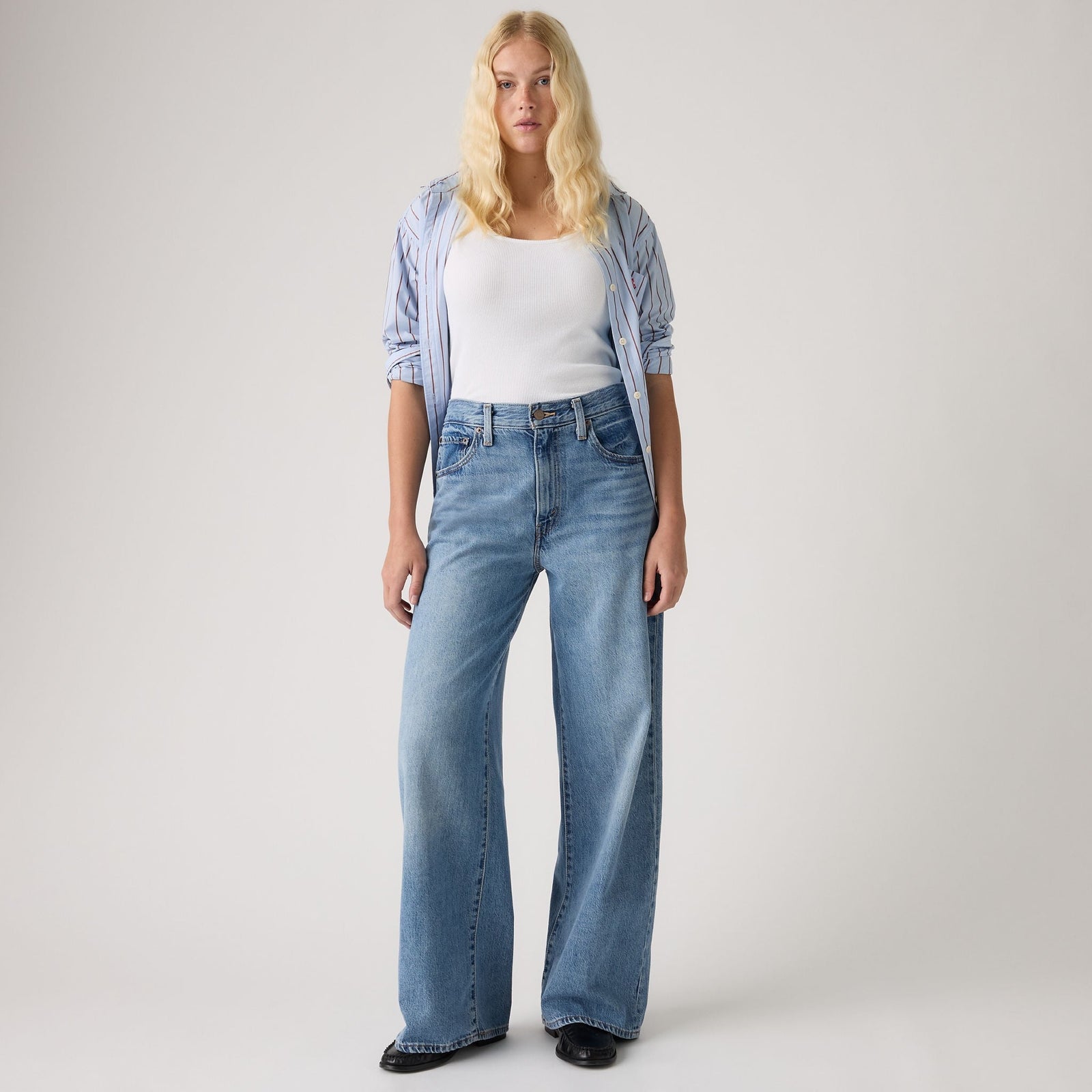 Main 1 - Levi's® Women's Cinch Wide-Leg Jeans - 0073B0002