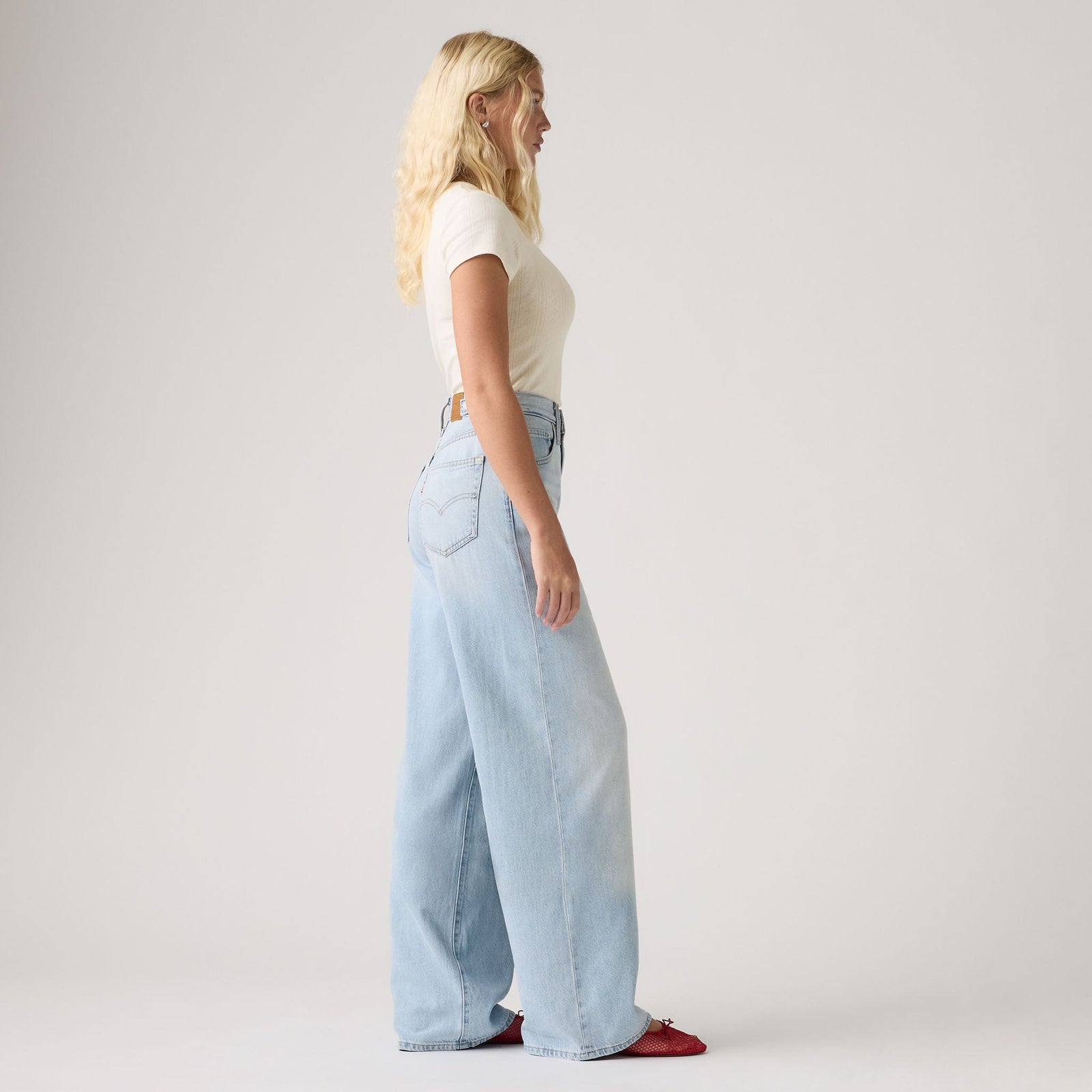 Main 4 - Levi's® Women's Cinch Wide-Leg Jeans - 0073B0003