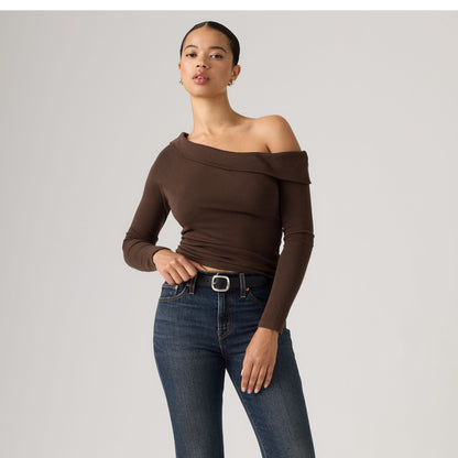 Thumbnail 3 - Levi's® Women's Clara Off-Shoulder Long-Sleeve Top - 008ST0001