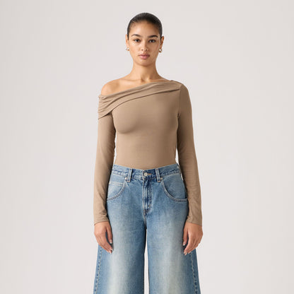 Thumbnail 1 - Levi's® Women's Clara Off Shoulder Long-Sleeve Top - 005IT0002