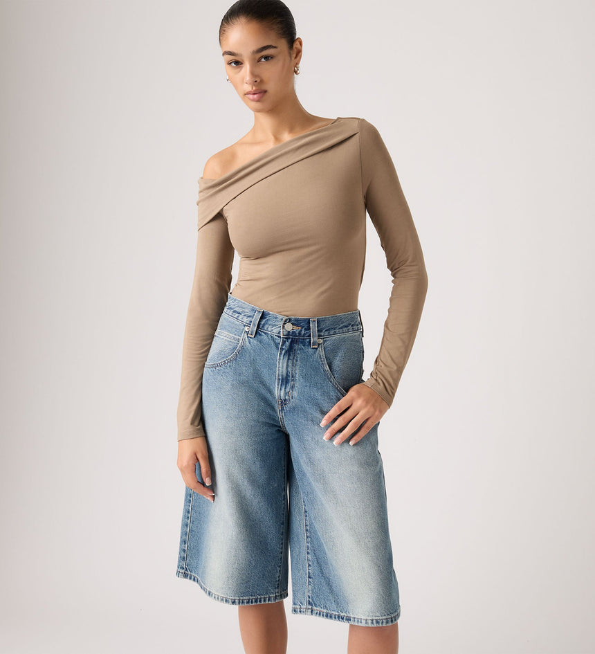 Main 3 - Levi's® Women's Clara Off Shoulder Long-Sleeve Top - 005IT0002