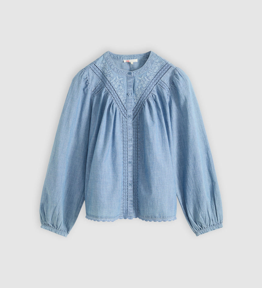 Main 5 - Levi's® Women's Cleo Long-Sleeve Blouse - 005EI0002