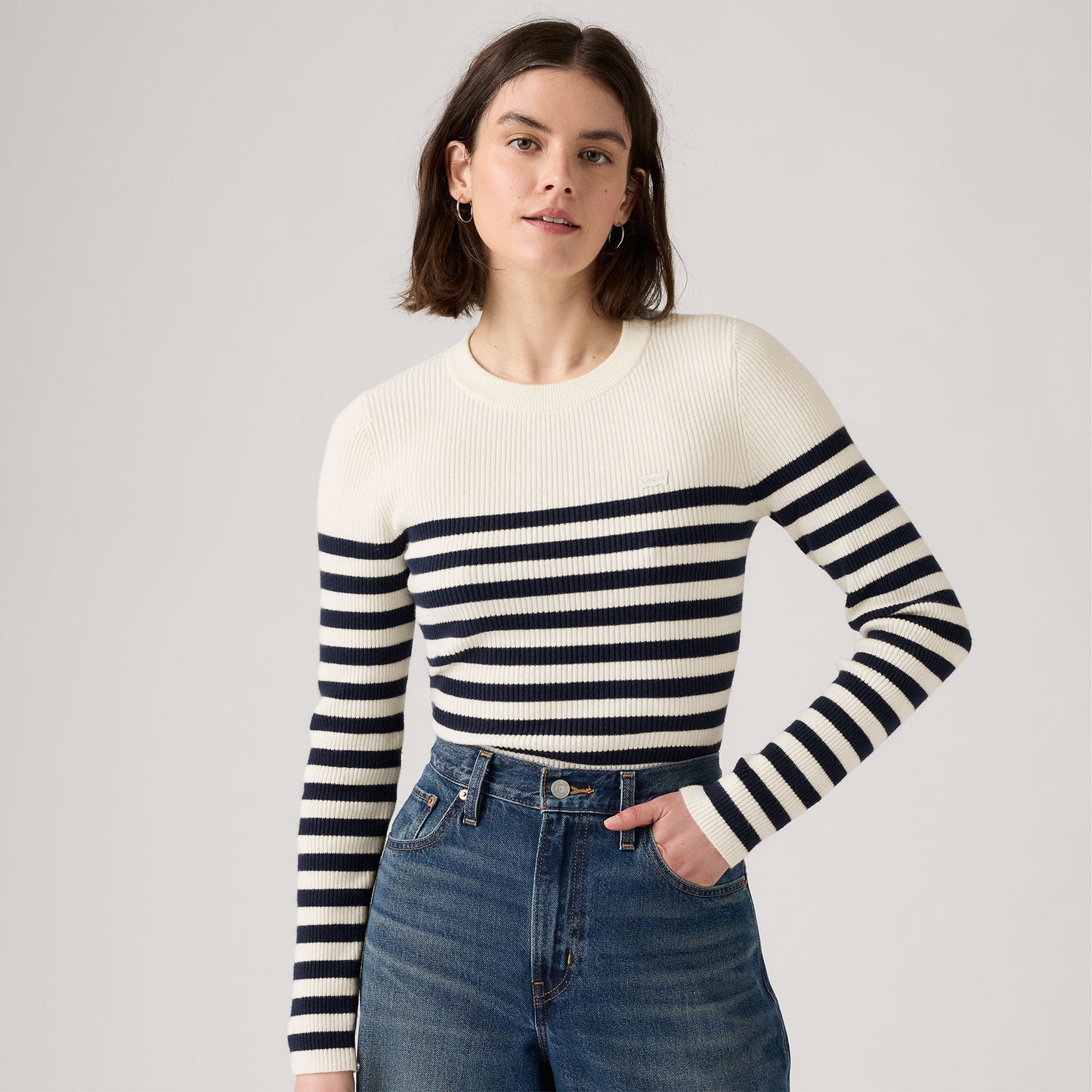 Levi's® Women's Crewneck Rib Sweater