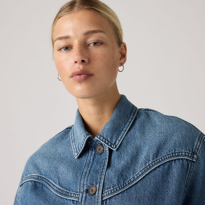 Thumbnail 4 - Levi's® Women's Dani Western Harrington Jacket - 006RM0000