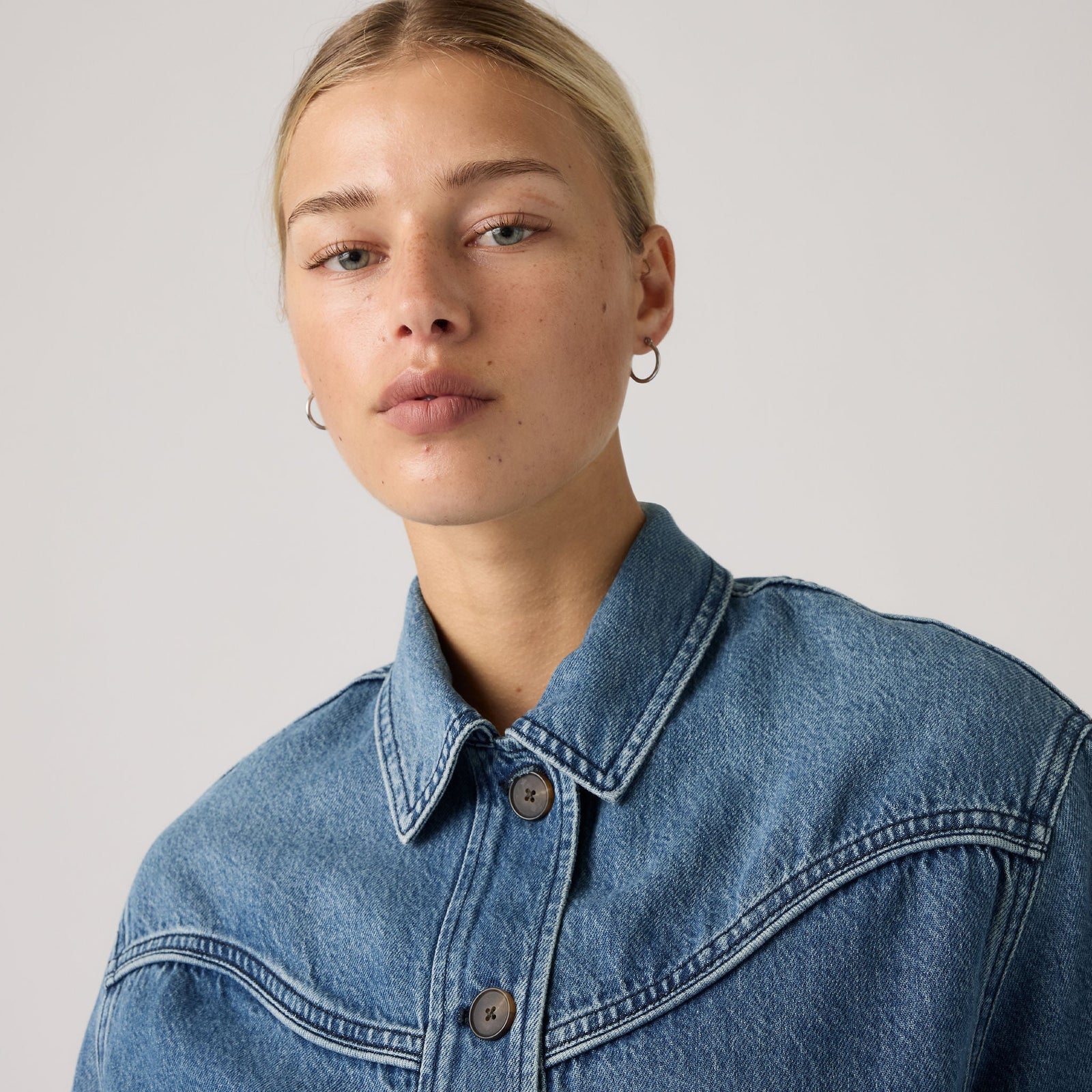 Main 4 - Levi's® Women's Dani Western Harrington Jacket - 006RM0000