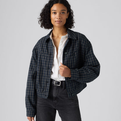 Thumbnail 1 - Levi's® Women's Dani Western Harrington Jacket - 006RM0002