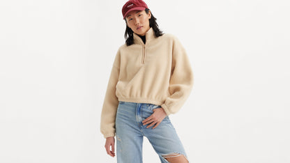 Thumbnail 1 - Levi's® Women's Delta Quarter-Zip Sweater SCL - 