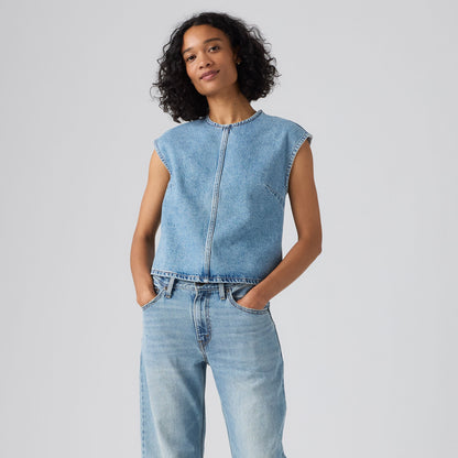 Thumbnail 3 - Levi's® Women's Denim Tee - 008AG0000
