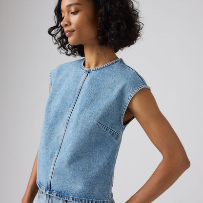 Thumbnail 4 - Levi's® Women's Denim Tee - 008AG0000