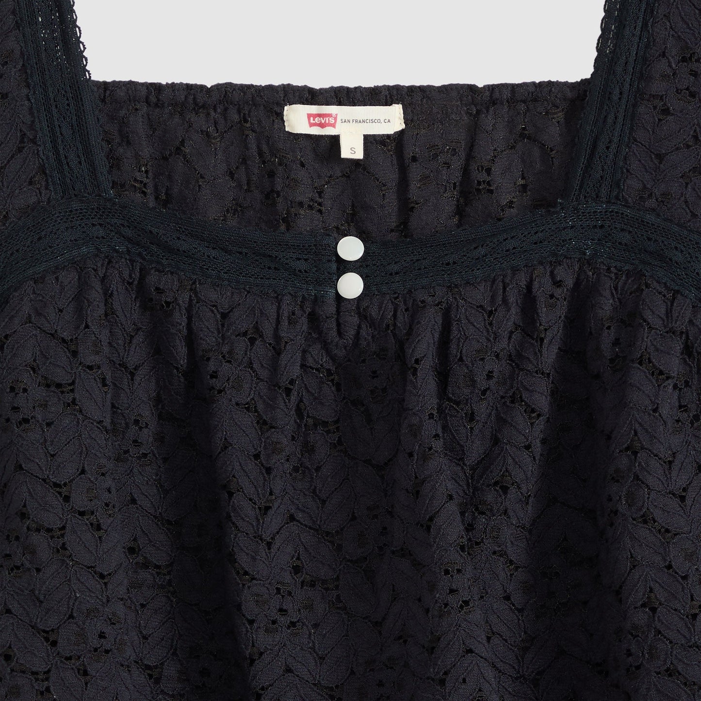 Levi's® Women's Dom Short-Sleeve Lace Blouse