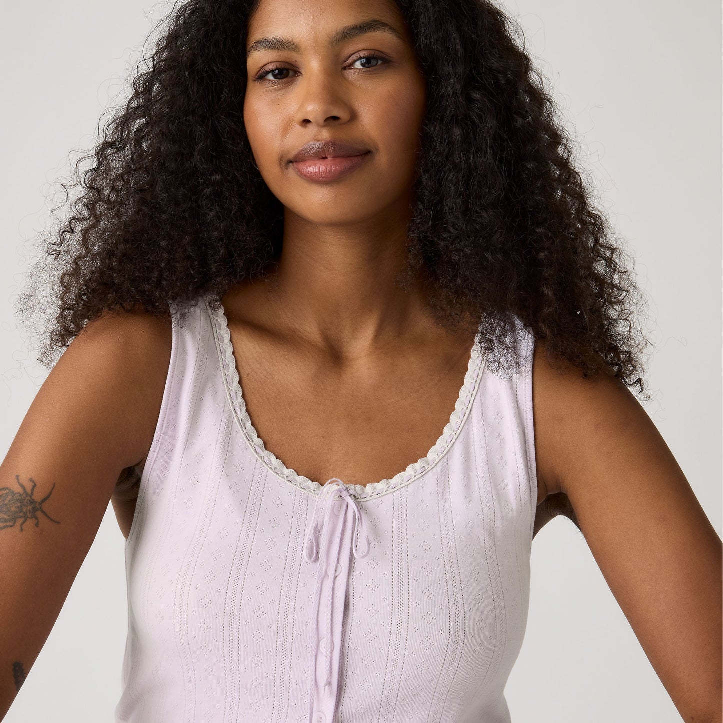 Levi's® Women's Dry Goods Pointelle Lace Tank