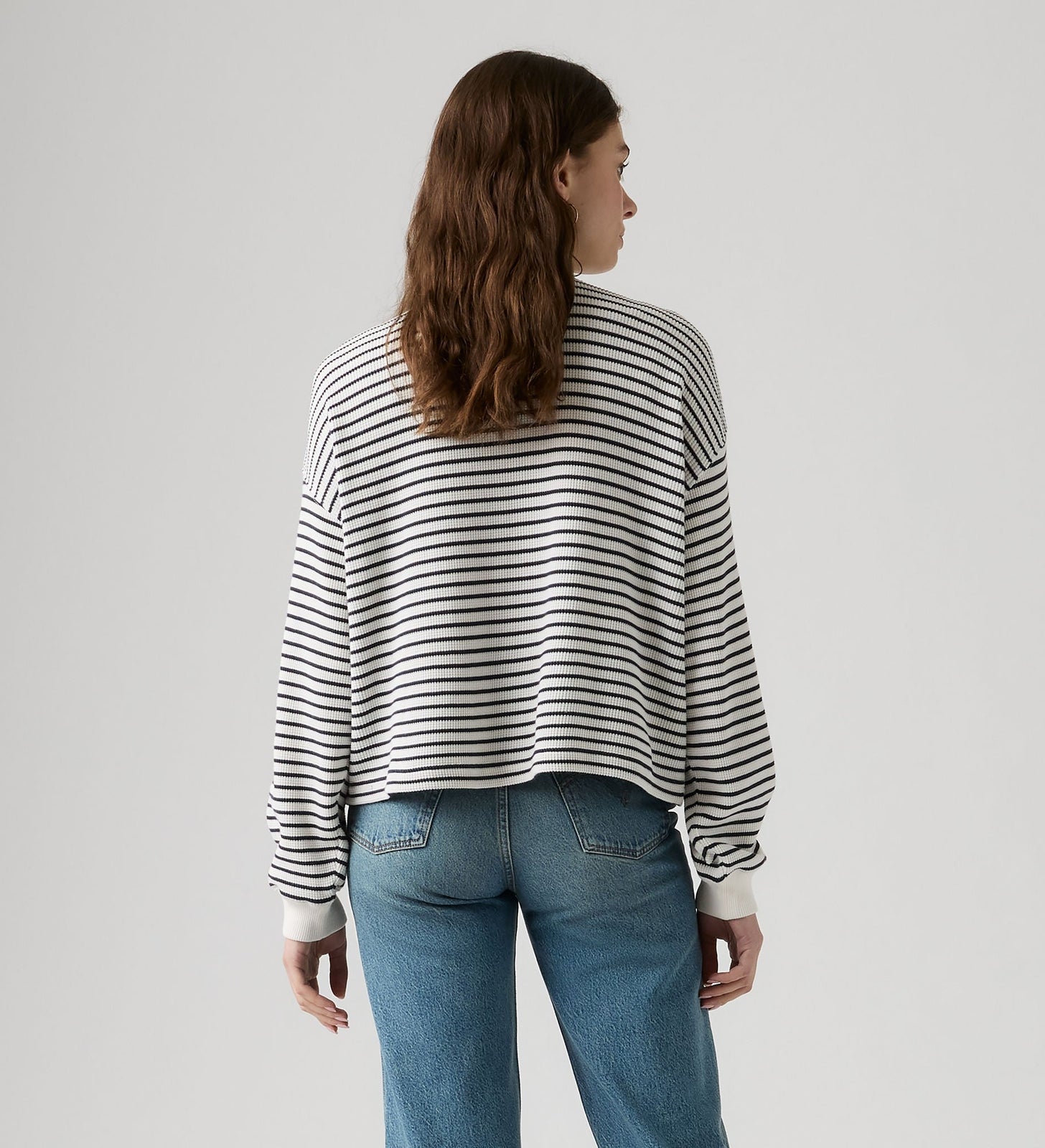 Main 2 - Levi's® Women's Dry Goods Relaxed Long-Sleeve Henley - 0087F0009