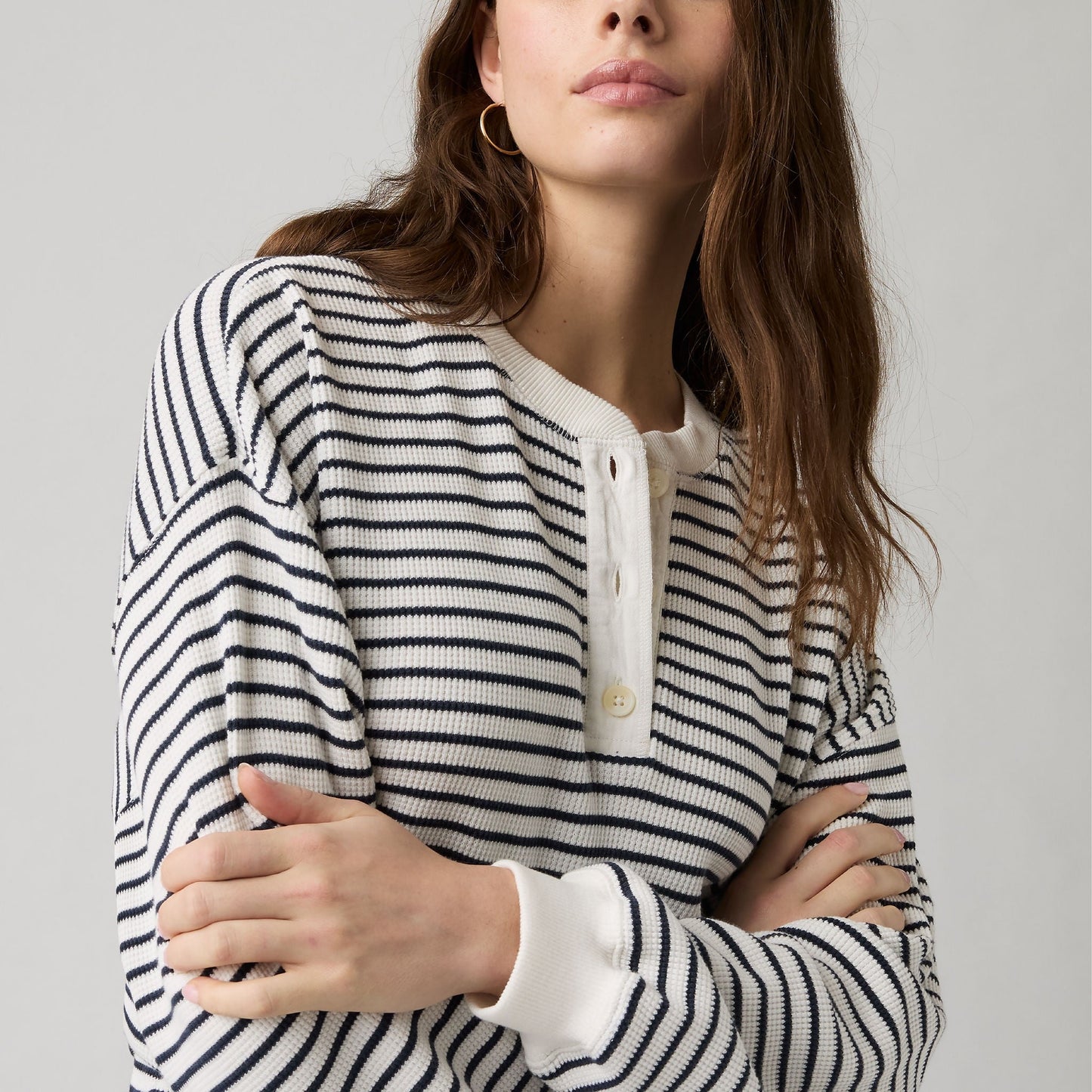 Levi's® Women's Dry Goods Relaxed Long-Sleeve Henley