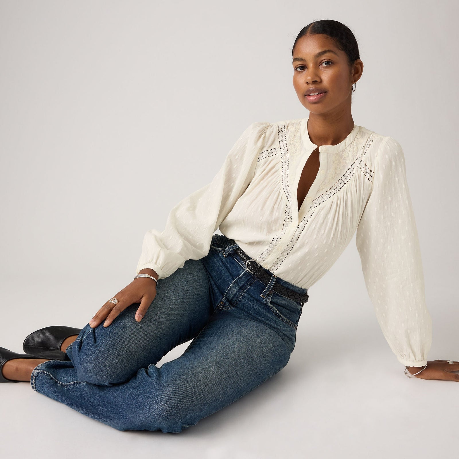 Main 5 - Levi's® Women's Easy Dad Jeans - 005DC0004