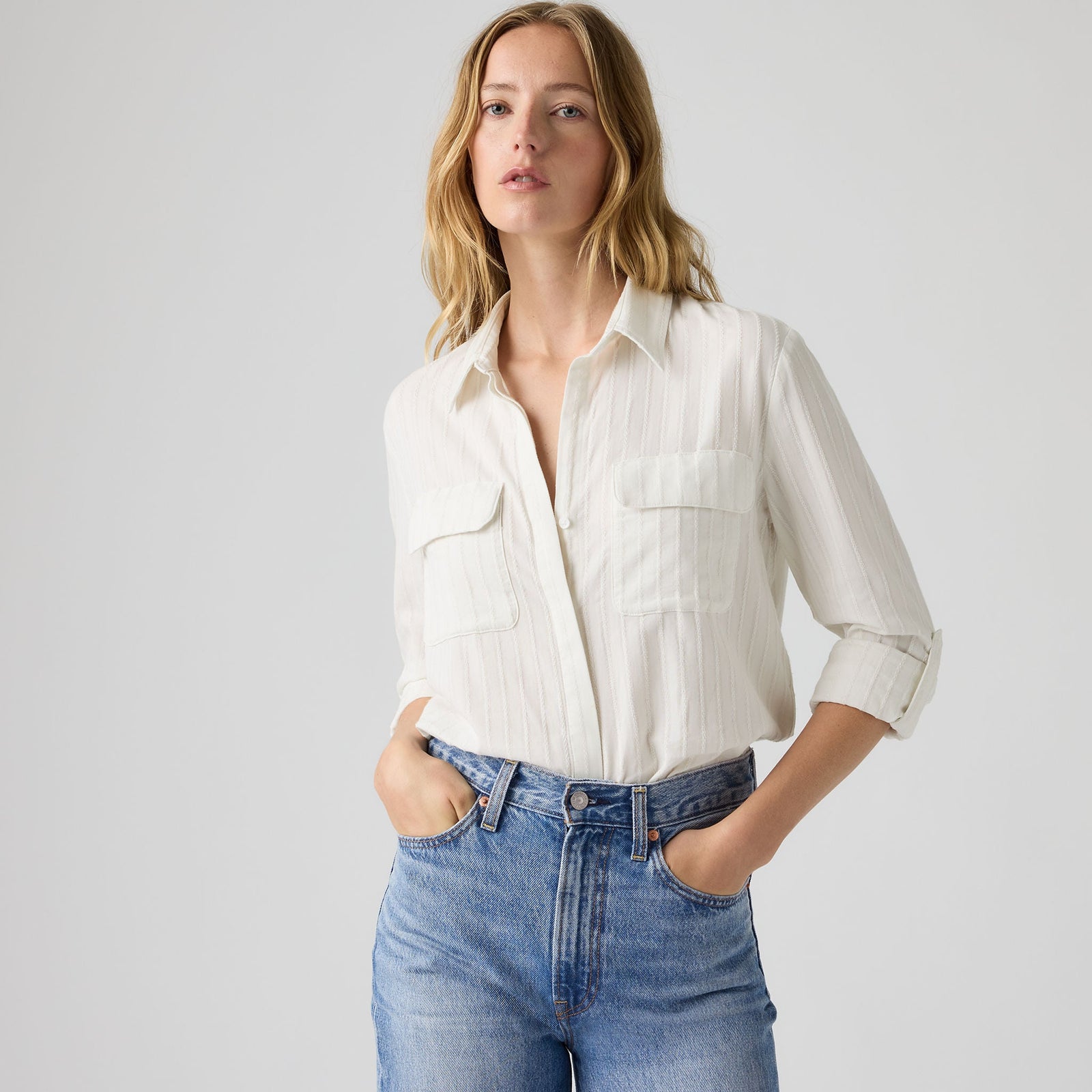 Main 1 - Levi's® Women's Elaine Utility Shirt - 005NJ0018