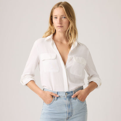 Thumbnail 3 - Levi's® Women's Elaine Utility Shirt - 005NJ0002