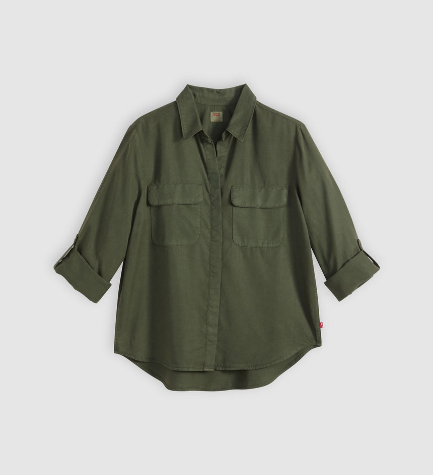 Main 5 - Levi's® Women's Elaine Utility Shirt - 005NJ0009