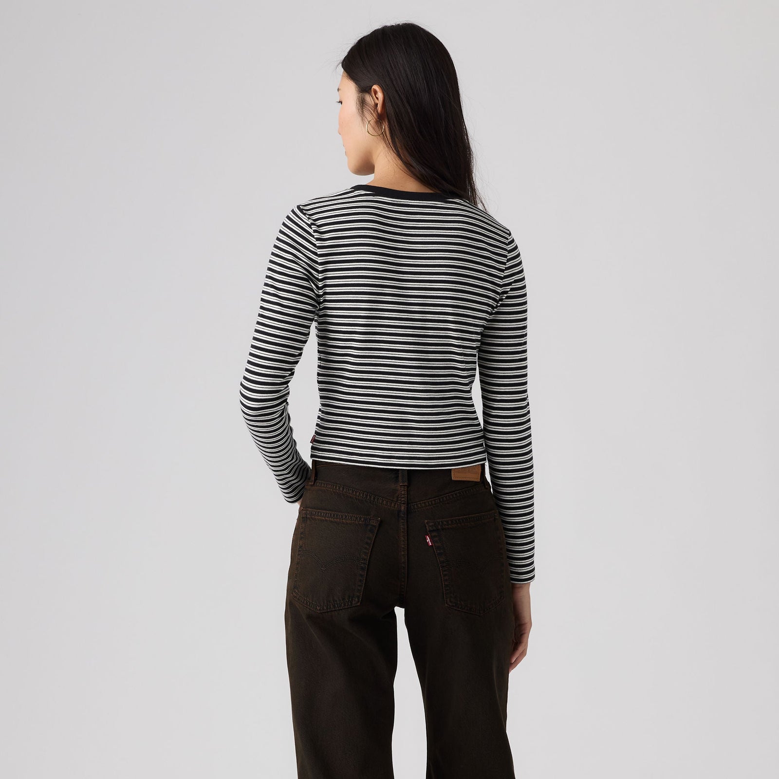 Main 2 - Levi's® Women's Essential Baby Long-Sleeve Tee - 008SS0008
