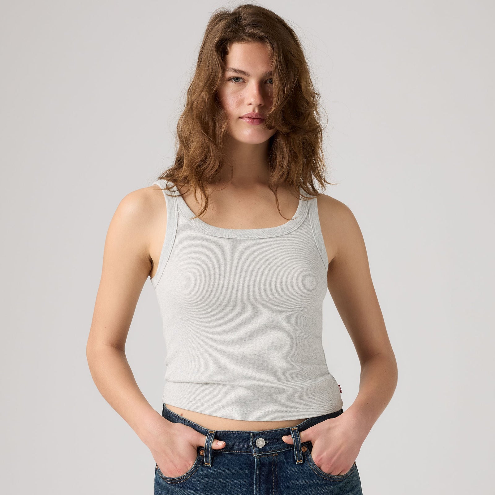 Main 1 - Levi's® Women's Essential Ribbed Tank - 005IN0013