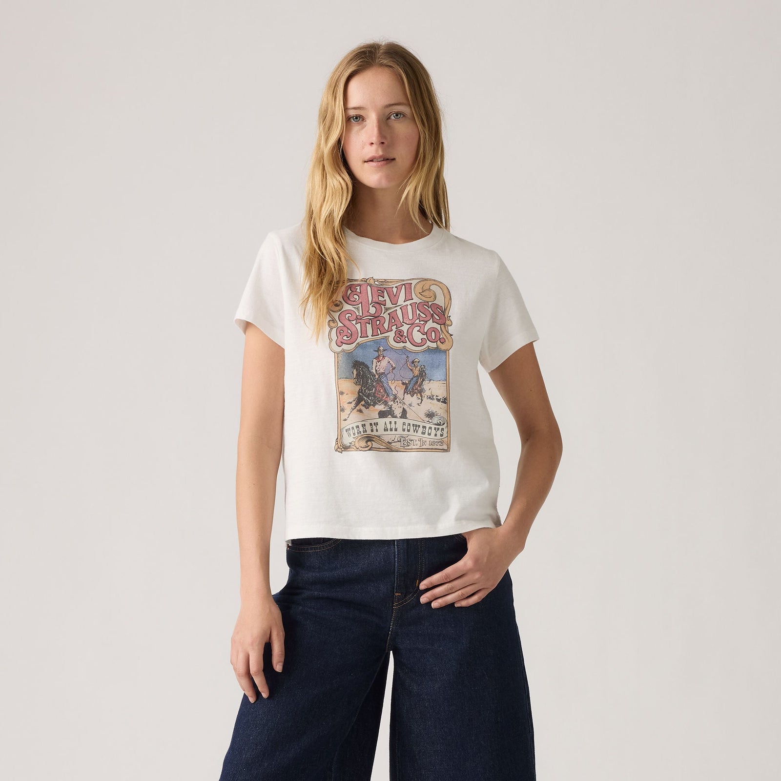 Main 1 - Levi's® Women's Graphic Boxy T-Shirt SCL - 