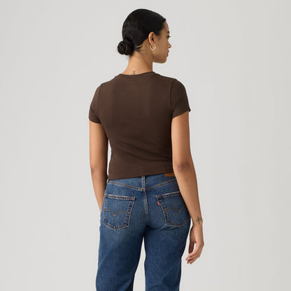 Thumbnail 2 - Levi's® Women's Graphic Essential Baby Tee - 008CH0009