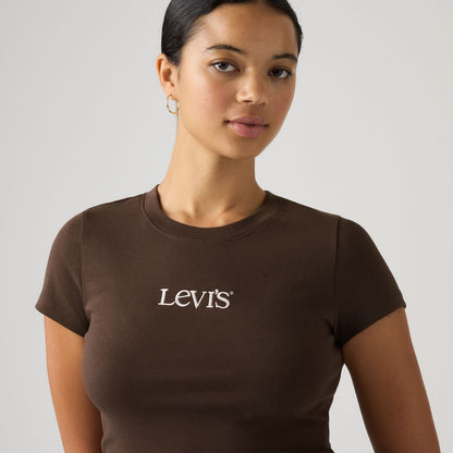 Thumbnail 4 - Levi's® Women's Graphic Essential Baby Tee - 008CH0009