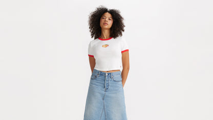 Levi's® Women's Graphic Mini Ringer T-Shirt