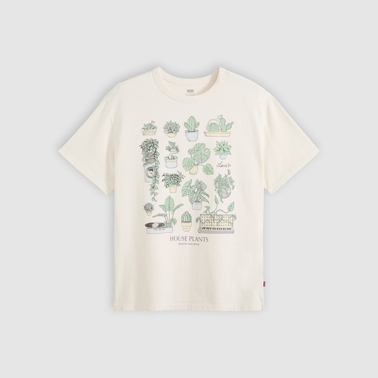 Main 5 - Levi's® Women's Graphic Tabor T-Shirt - 001MX0035