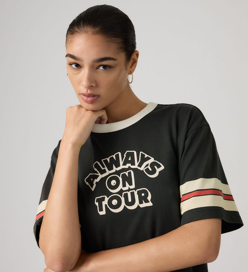 Main 4 - Levi's® Women's Graphic Tabor T-Shirt - 001MX0021