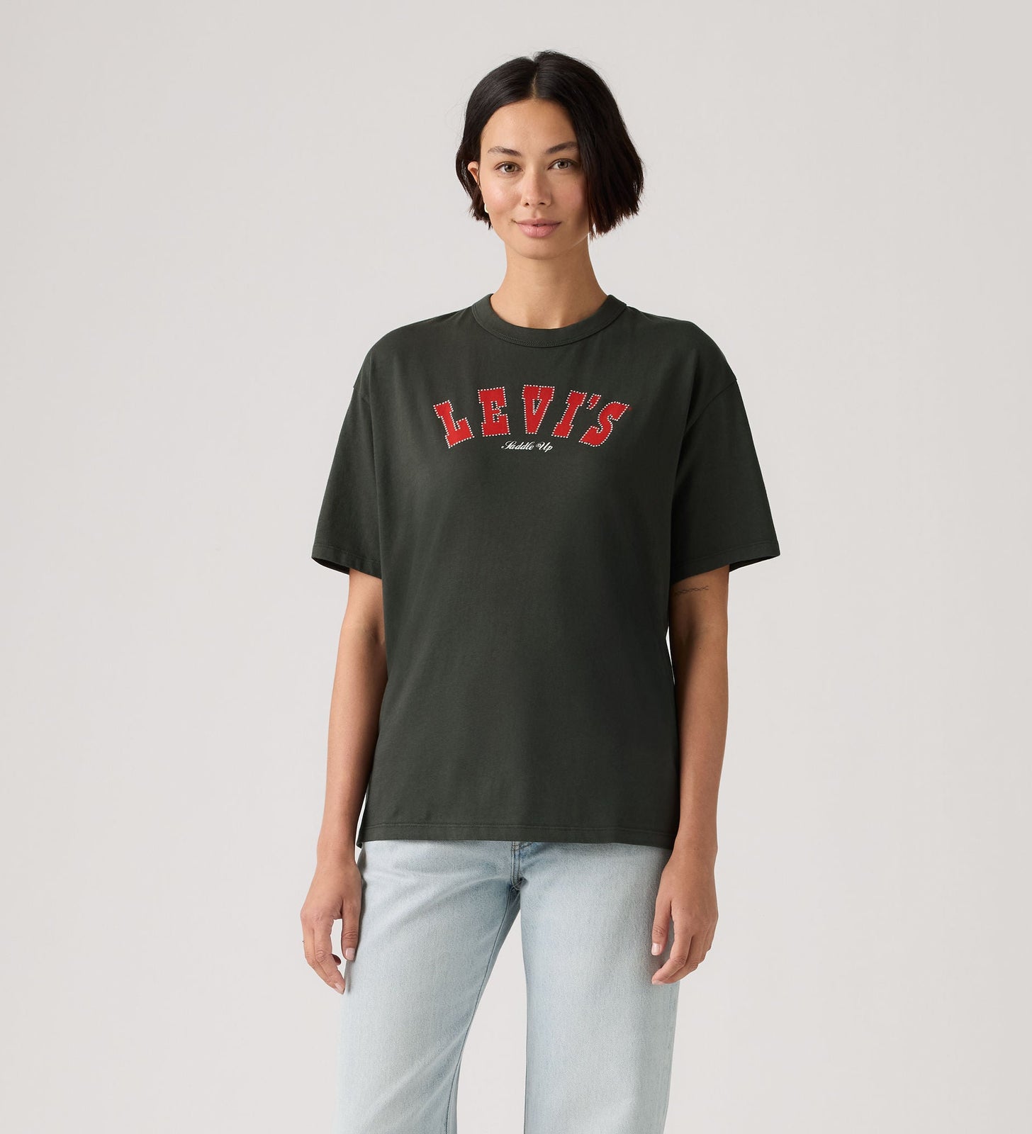 Main 3 - Levi's® Women's Graphic Tabor T-Shirt - 001MX0022