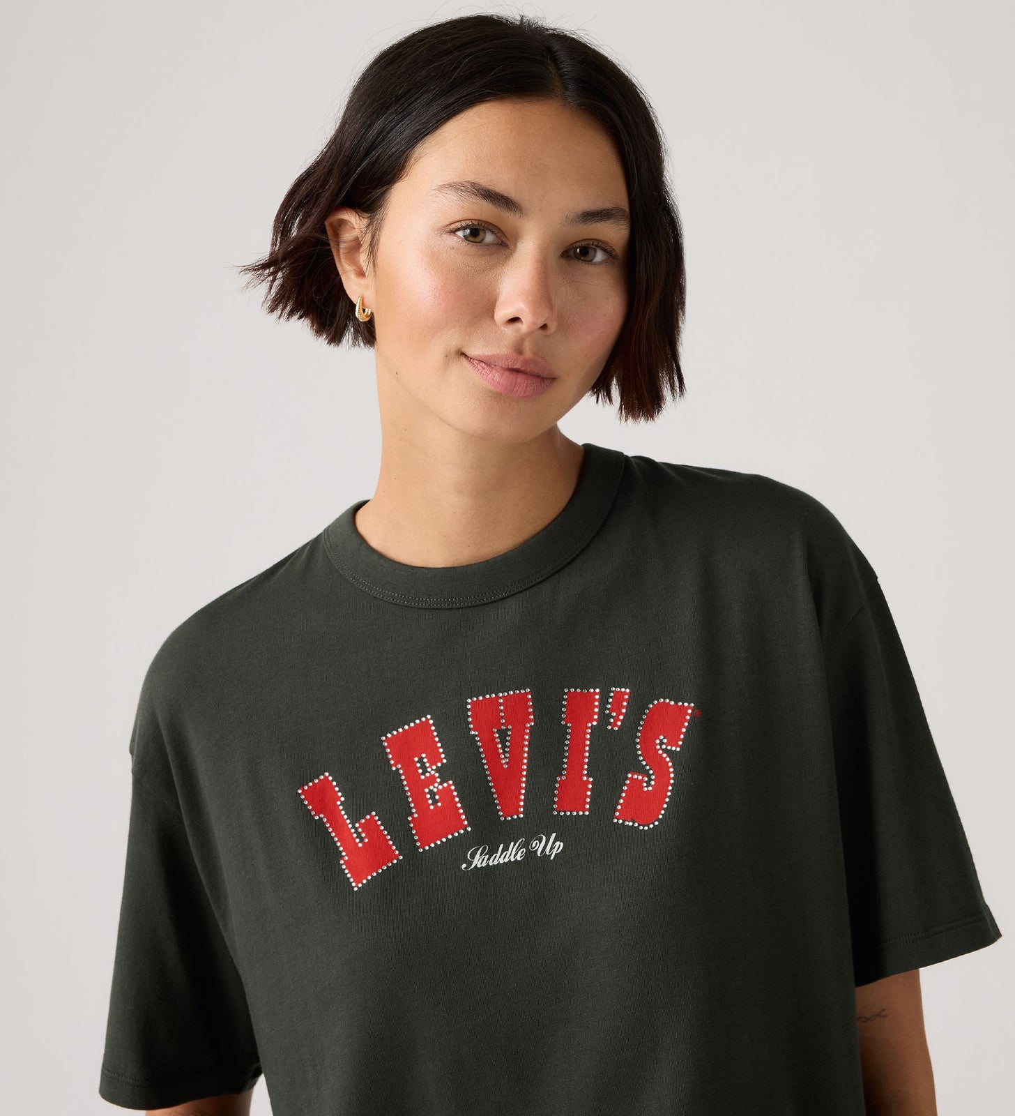 Main 4 - Levi's® Women's Graphic Tabor T-Shirt - 001MX0022