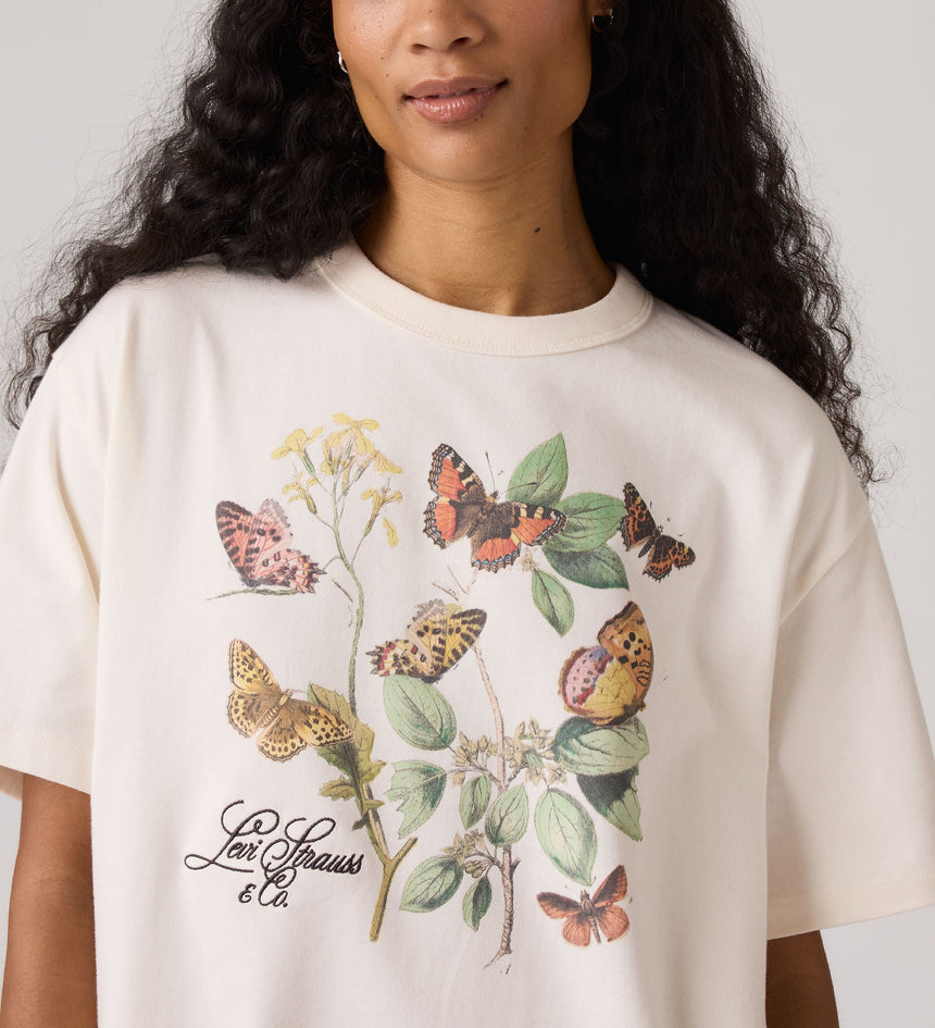 Main 4 - Levi's® Women's Graphic Tabor T-Shirt - 001MX0024