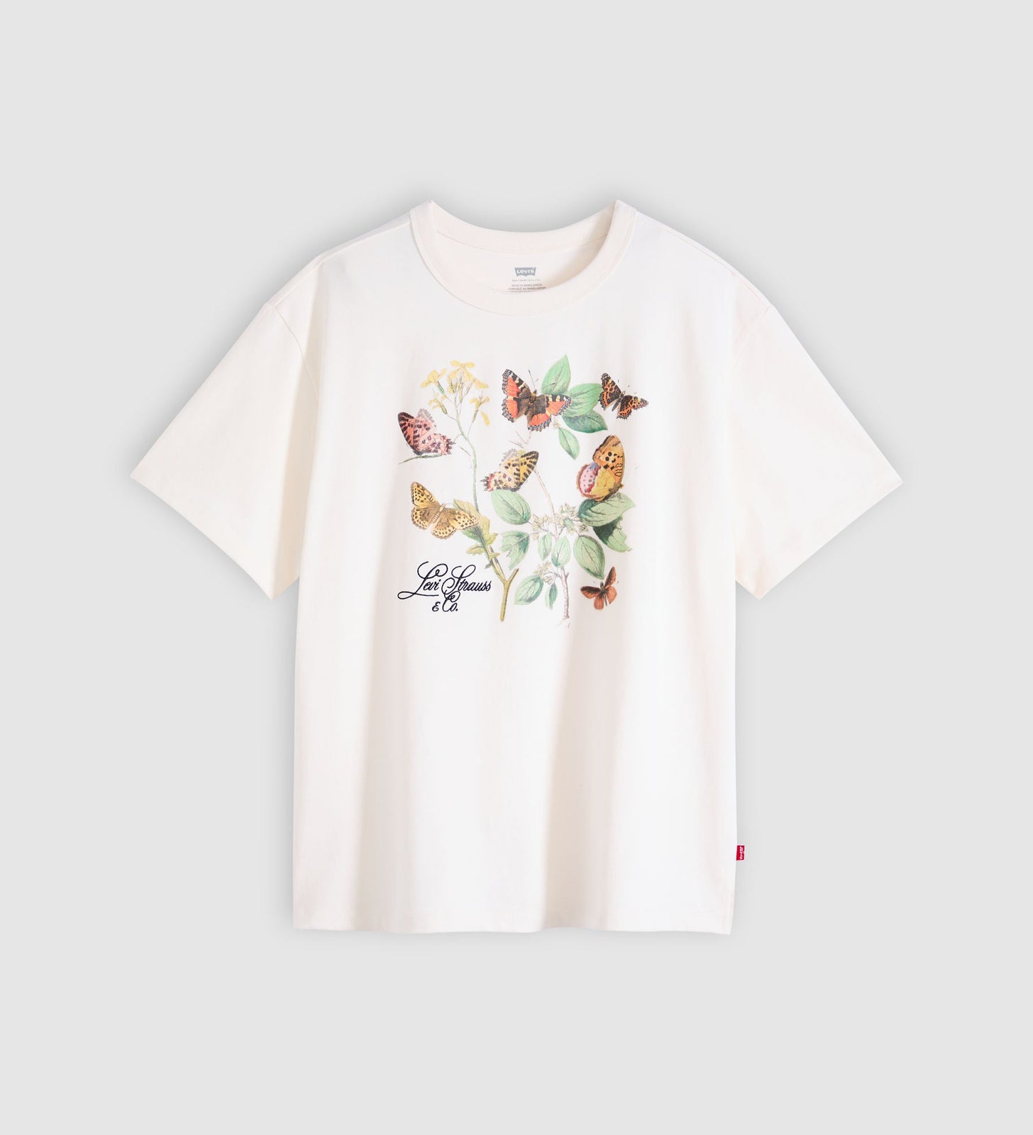 Main 5 - Levi's® Women's Graphic Tabor T-Shirt - 001MX0024