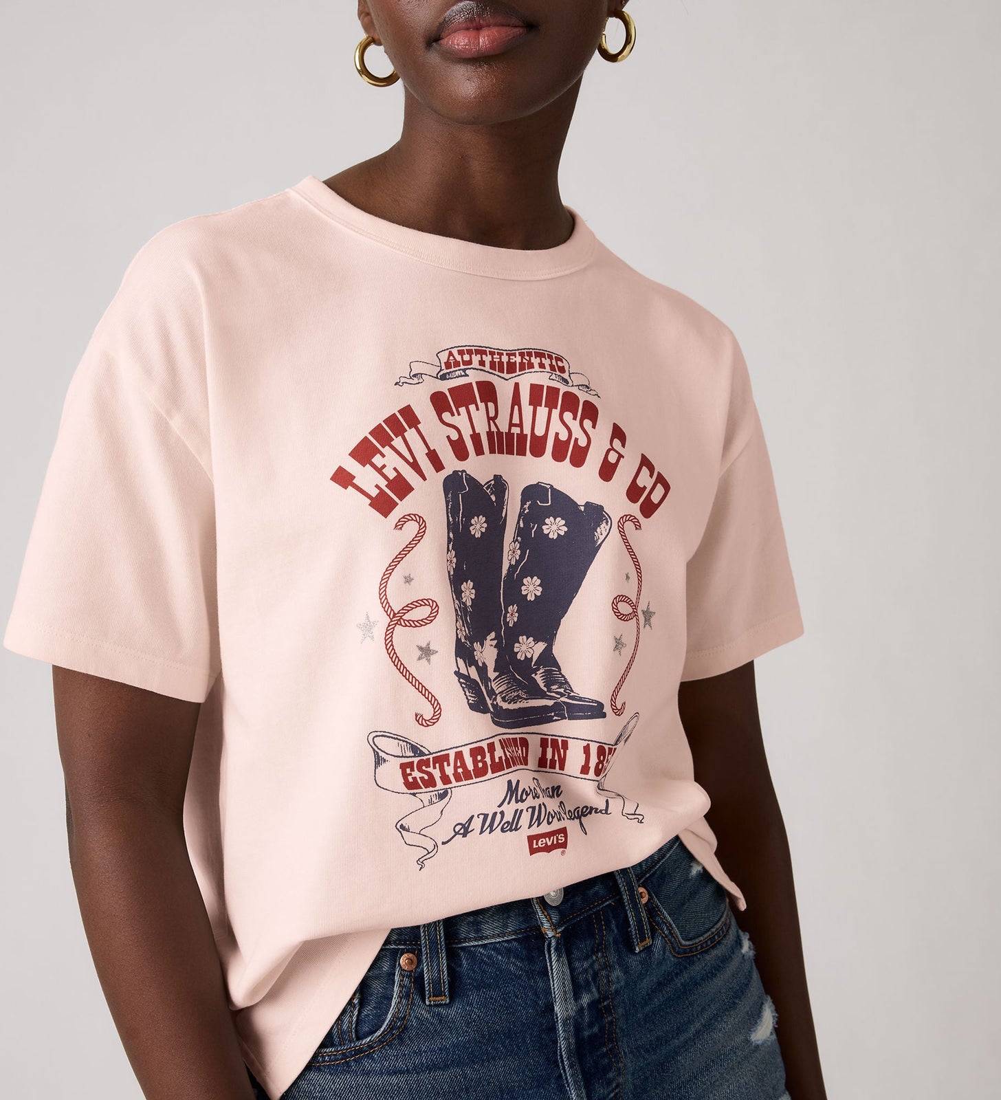 Main 4 - Levi's® Women's Graphic Vintage Tee - 005OY0027