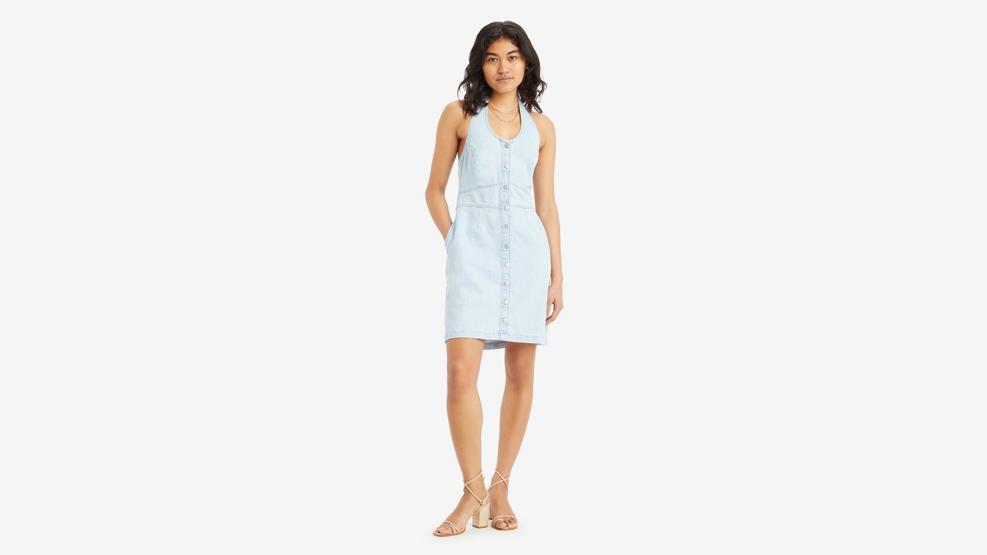 Levi's® Women's Halter Denim Dress