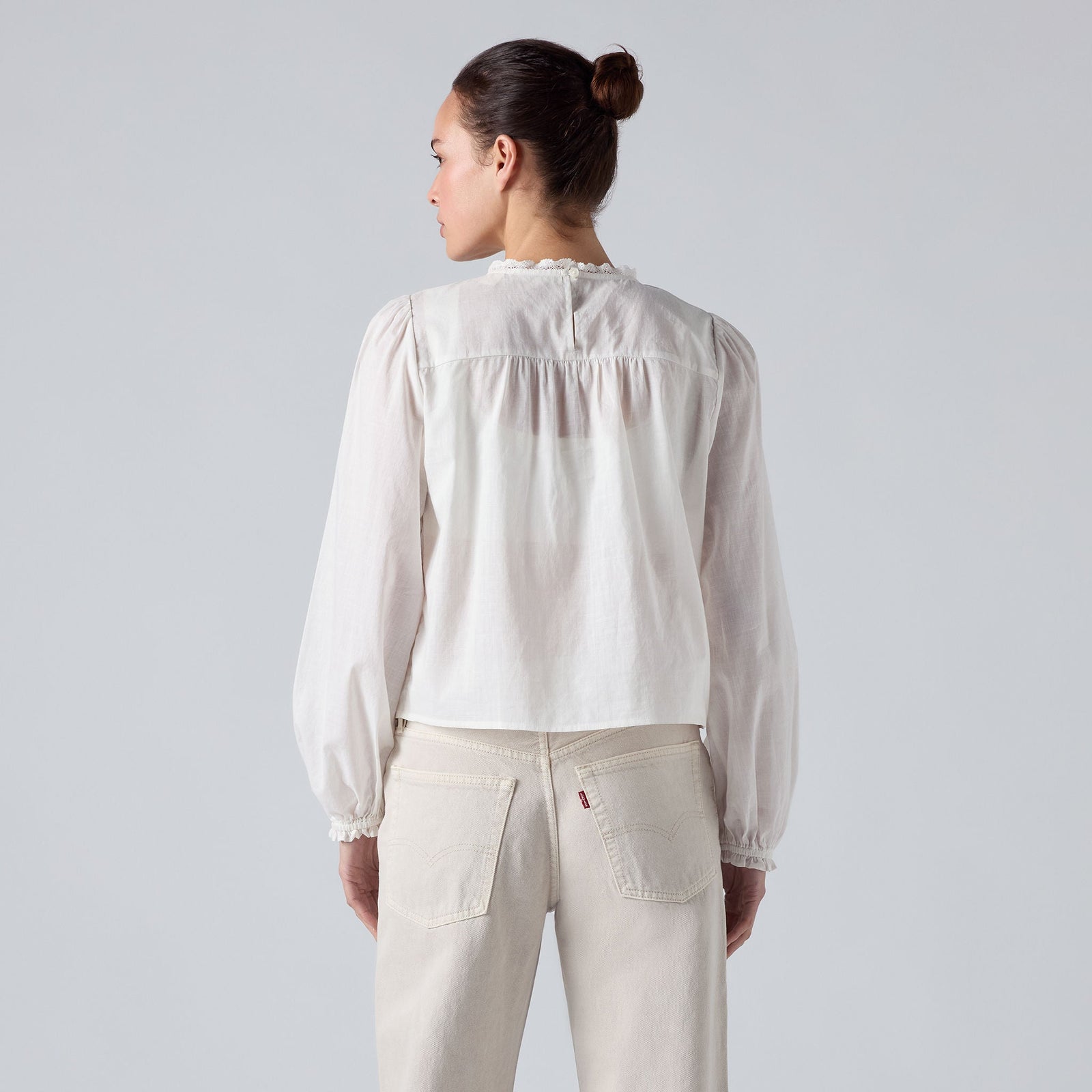 Main 2 - Levi's® Women's Han Long-Sleeve Beaded Blouse - 008G80002