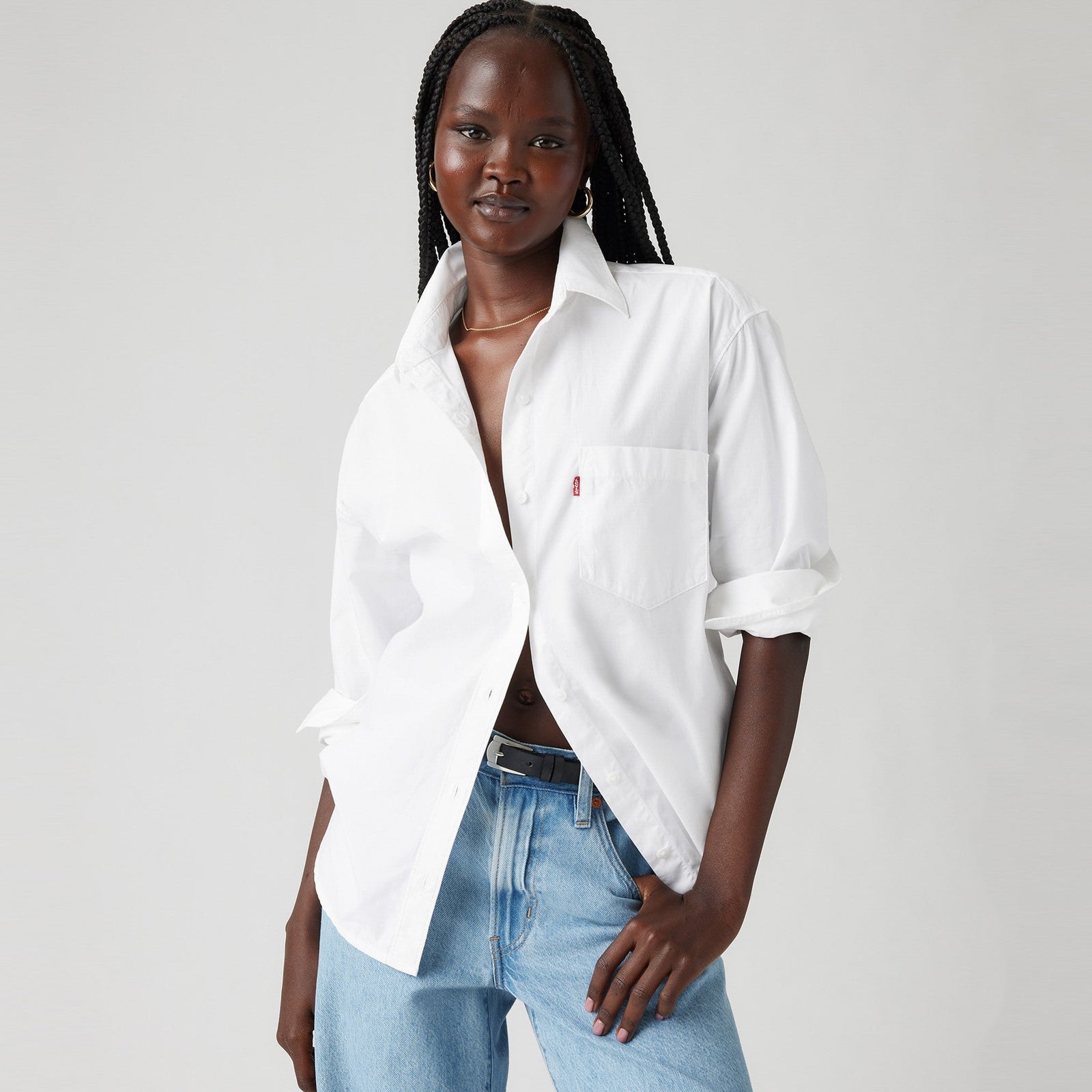 Main 1 - Levi's® Women's Harlie Boyfriend Shirt SCL - 