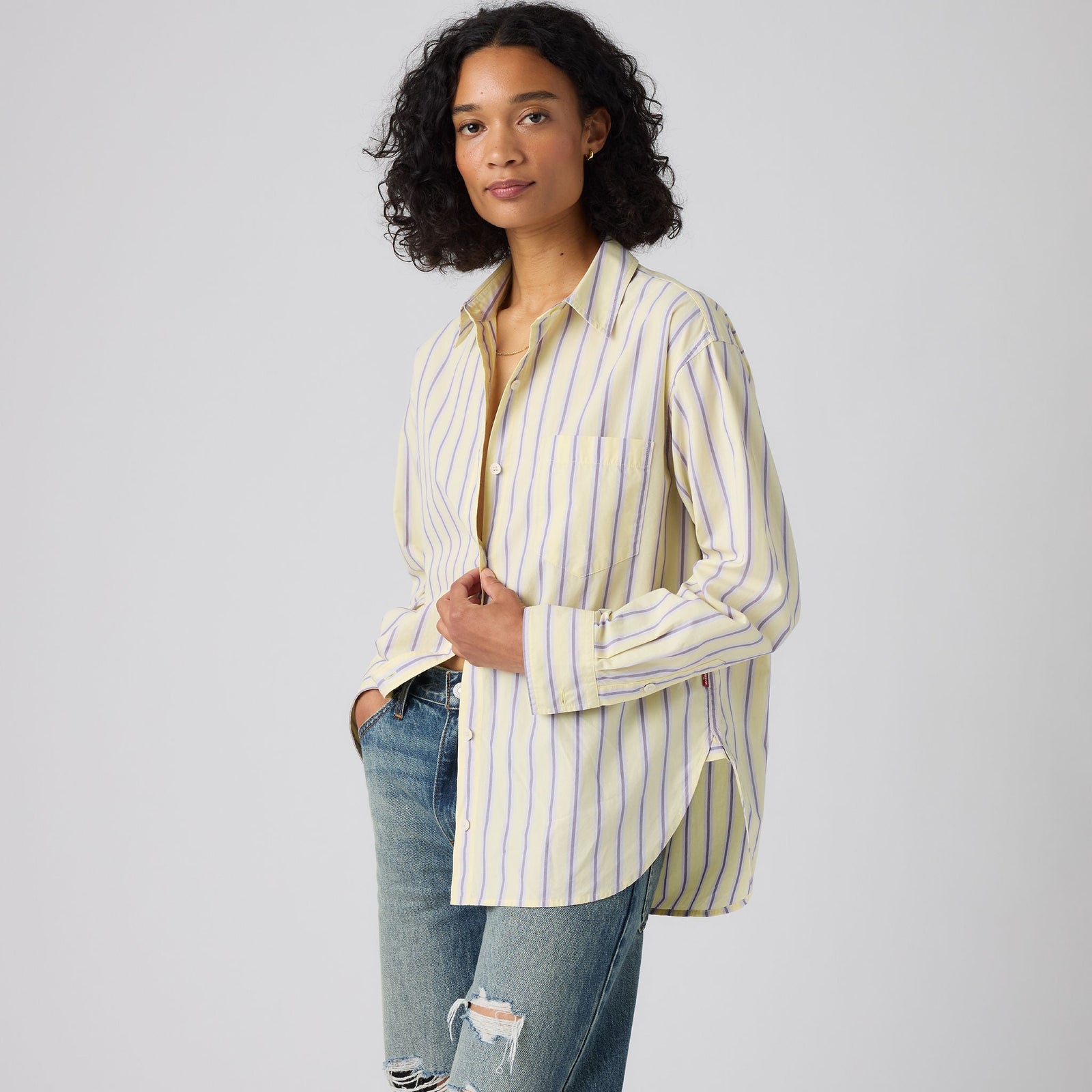 Main 1 - Levi's® Women's Harlie Boyfriend Shirt - 001HM0027