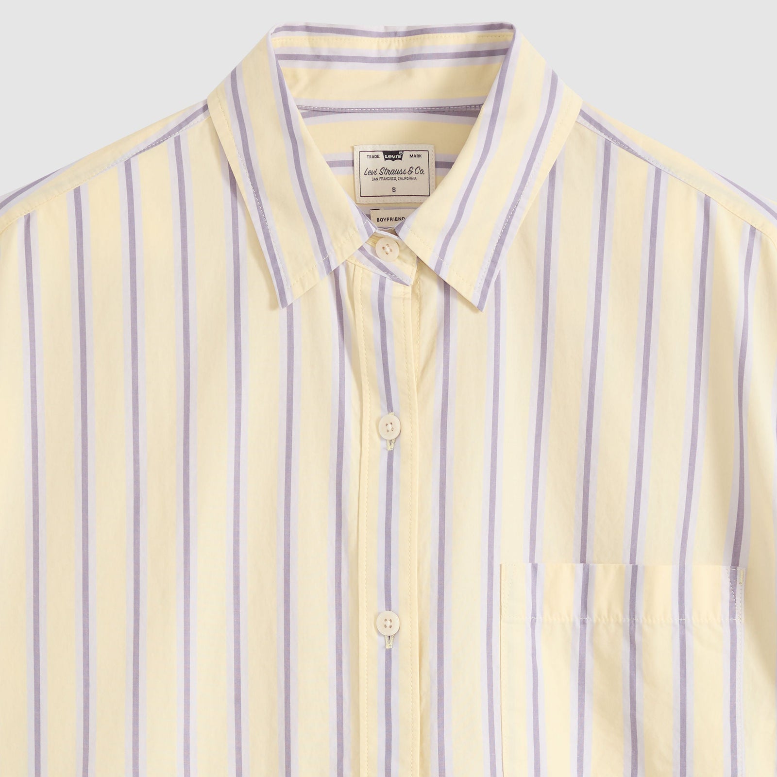 Main 7 - Levi's® Women's Harlie Boyfriend Shirt - 001HM0027