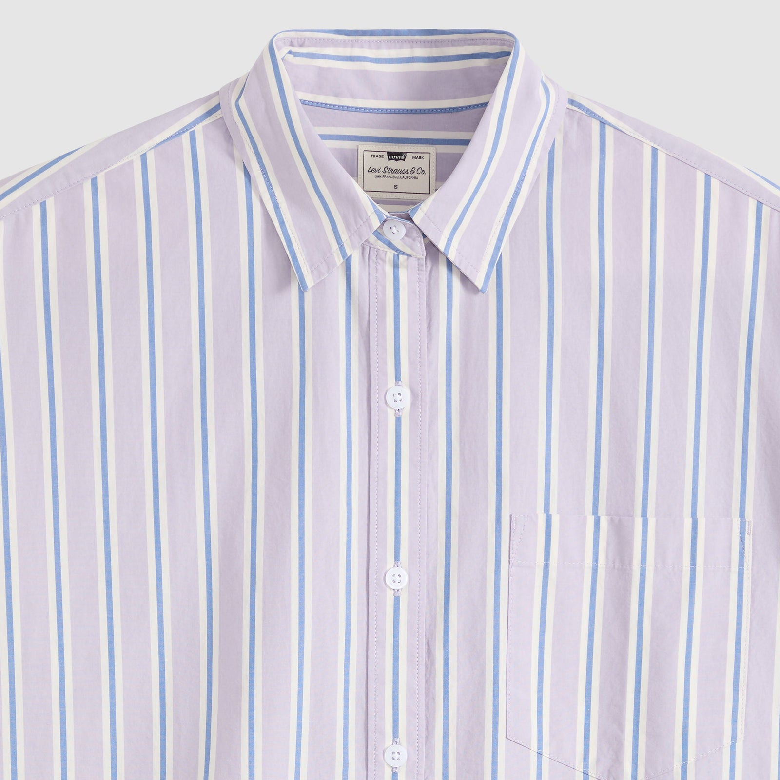 Main 7 - Levi's® Women's Harlie Boyfriend Shirt - 001HM0028