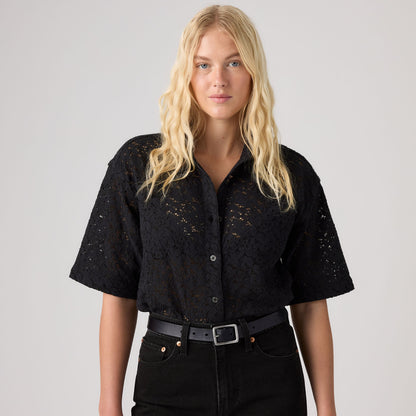 Thumbnail 1 - Levi's® Women's Harlie Short-Sleeve Lace Shirt SCL - 