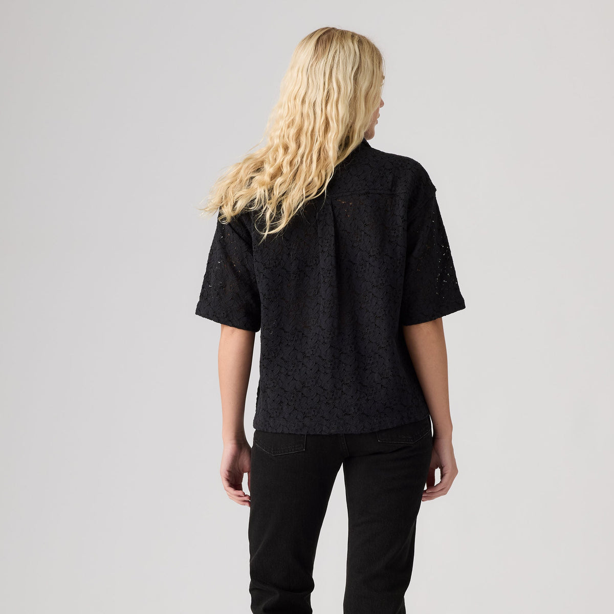 Levi's® Women's Harlie Short-Sleeve Lace Shirt