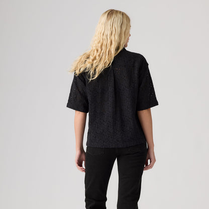 Thumbnail 2 - Levi's® Women's Harlie Short-Sleeve Lace Shirt - 007XJ0005