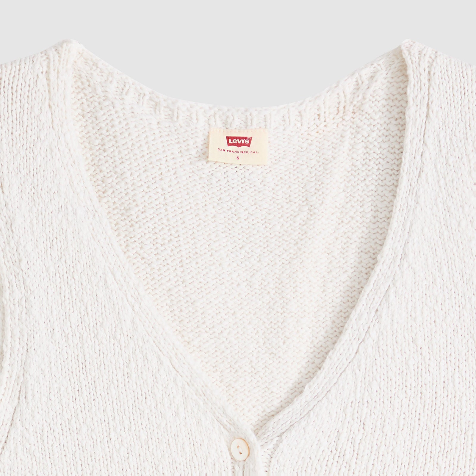 Main 6 - Levi's® Women's Helen Mini Boucle Vest - 005AB0000