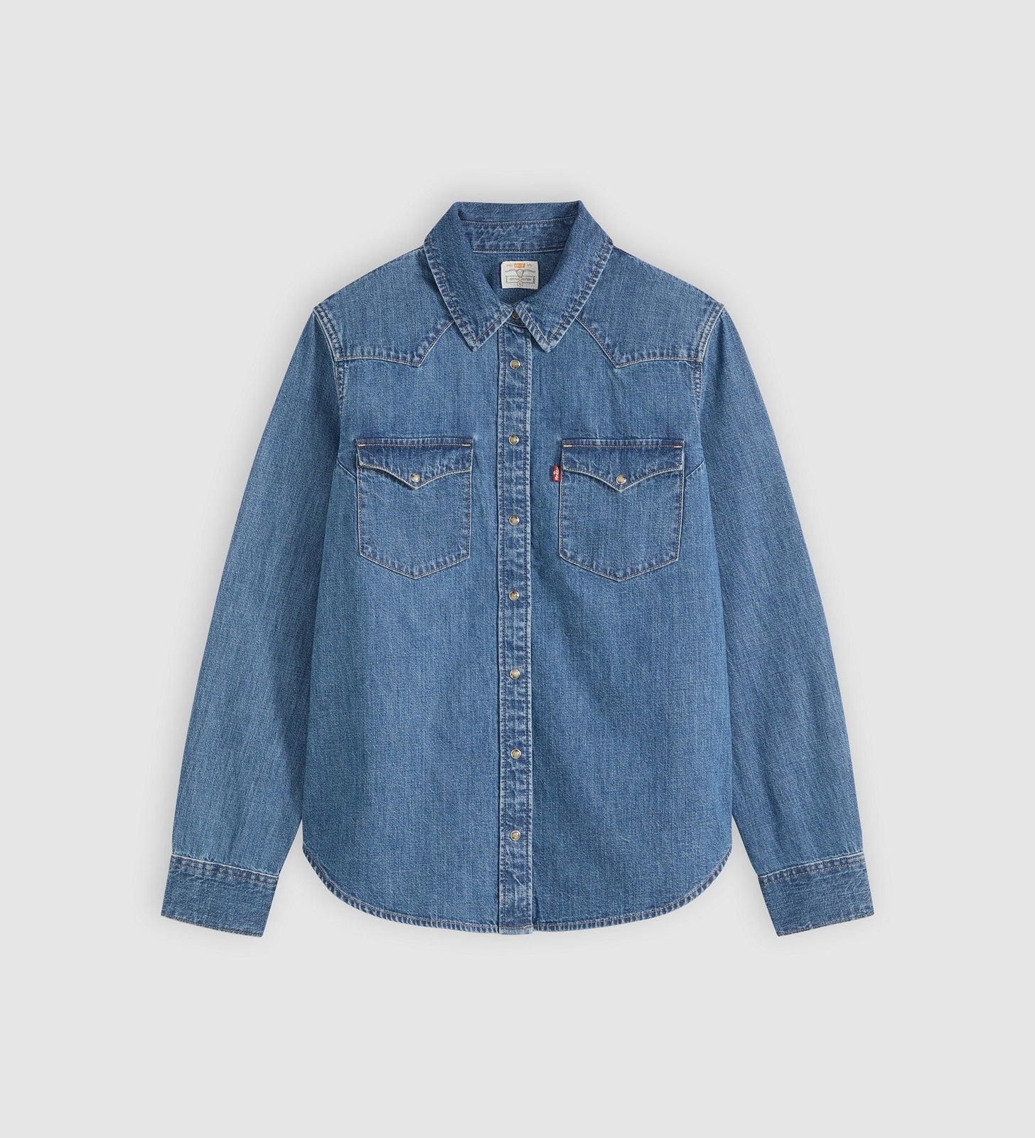 Main 5 - Levi's® Women's Heritage Western Denim Shirt - 007WT0000