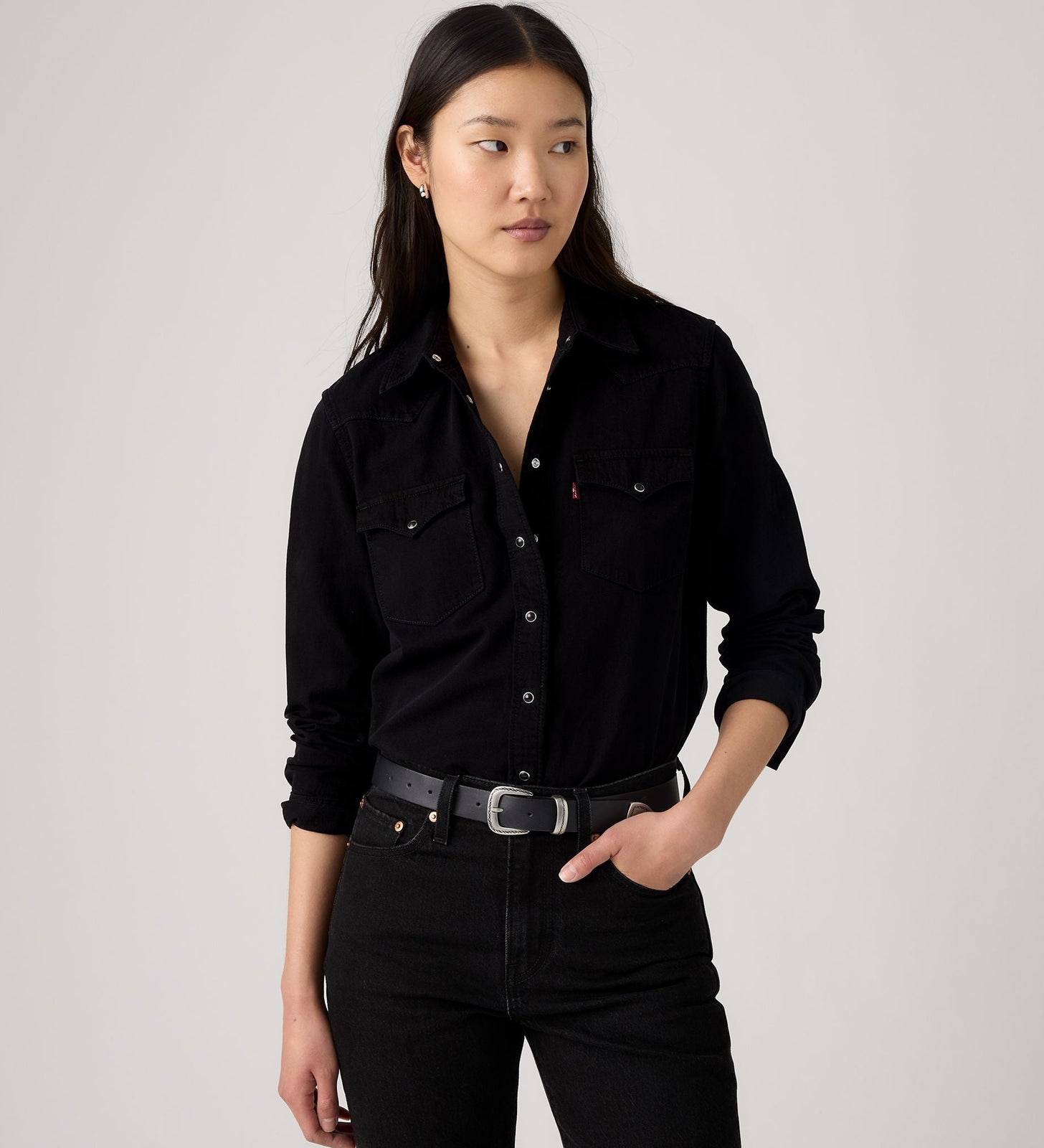 Main 1 - Levi's® Women's Heritage Western Denim Shirt - 007WT0001