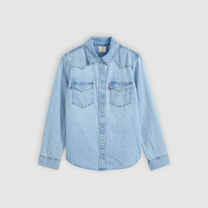 Thumbnail 5 - Levi's® Women's Heritage Western Denim Shirt - 007WT0005