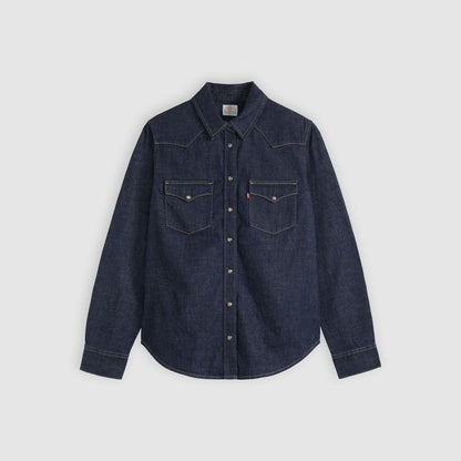 Thumbnail 5 - Levi's® Women's Heritage Western Denim Shirt - 007WT0007