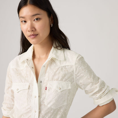 Thumbnail 4 - Levi's® Women's Heritage Western Eyelet Shirt - 0082Q0000